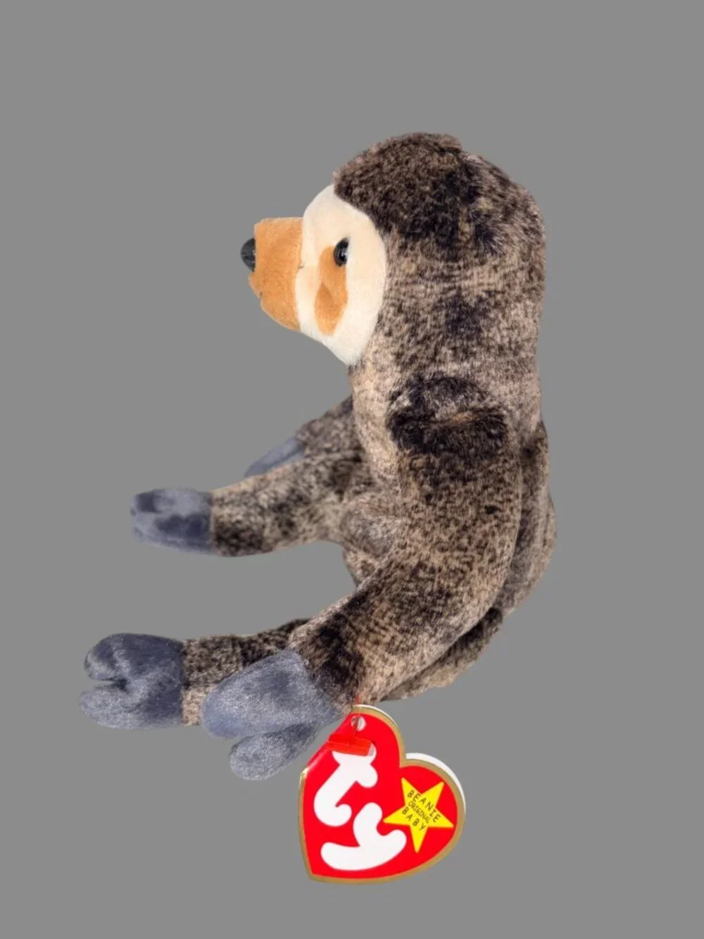 Ty Beanie Baby Slowpoke Sloth Plush Vintage Retired Collectible With Tags